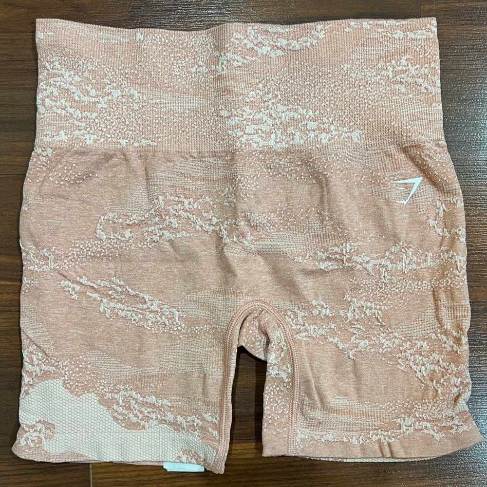 Gymshark Camo Seamless, light pink, size small